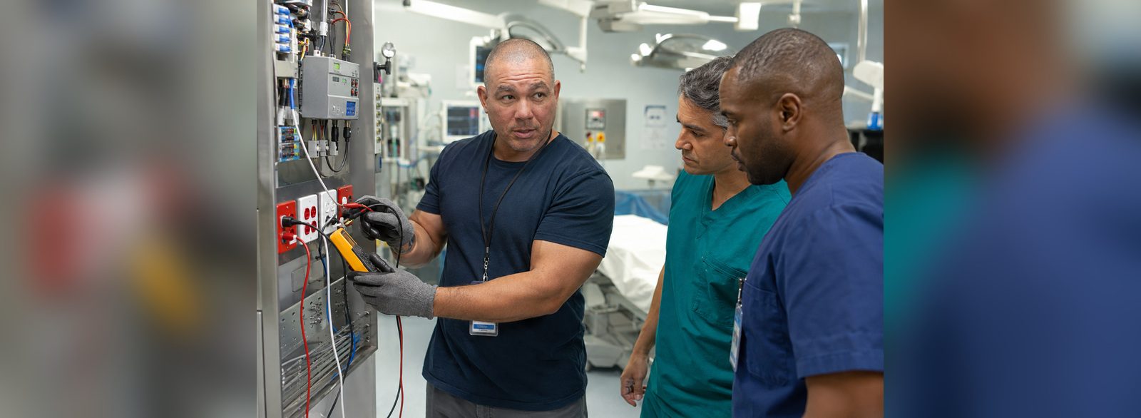 Isolated power branch circuit testing | Isolated Power System Branch circuit testing at an isolated power distribution assembly in a critical care area